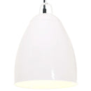 industriel hængelampe 25 W rund 32 cm E27 hvid