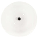 industriel hængelampe 25 W rund 32 cm E27 hvid