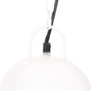 industriel hængelampe 25 W rund 32 cm E27 hvid