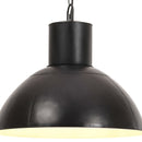 hængelampe 25 W rund 48 cm E27 mat sort