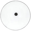 hængelampe 25 W rund 48 cm E27 mat sort