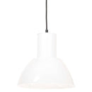 hængelampe 25 W rund 28,5 cm E27 hvid