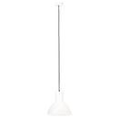 hængelampe 25 W rund 28,5 cm E27 hvid