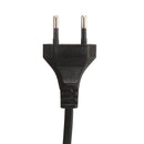 gulvlampe E27 massivt mangotræ messingfarvet