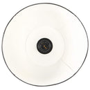 gulvlampe E27 massivt mangotræ sort