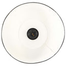 gulvlampe E27 massivt mangotræ sort