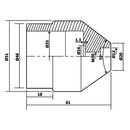 drejepinol MT2 20 til 51 mm