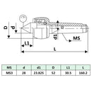 let roterende medløbspinol DM313 MT3/MK3
