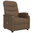 massagestol stof brun