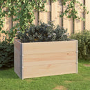 højbed 3 stk. 50x100 cm massivt fyrretræ