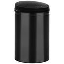 affaldsspand med sensor 30 l kulstofstål sort