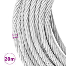 stålkabel 20 m 800 kg