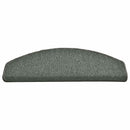 trappemåtter 15 stk. 65x24x4 cm mørkegrønne halvrunde store