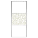 brusevæg ESG-glas med stendesign 80x195 cm