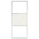 brusevæg ESG-glas med stendesign 90x195 cm