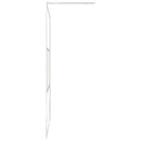brusevæg ESG-glas med stendesign 100x195 cm