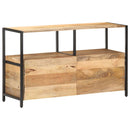 skænk 110x35x65 cm massivt mangotræ