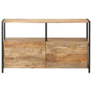 skænk 110x35x65 cm massivt mangotræ