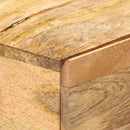 konsolbord 100x35x76 cm massivt mangotræ