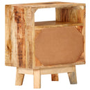 sengebord 40x30x50 cm massivt mangotræ