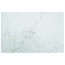 bordplade 100x62 cm 8 mm hærdet glas med marmordesign hvid