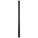 vægspejl 60 cm sort