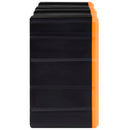 skuffereoler med 12 skuffer 2 stk. 26,5x16x26 cm