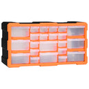 skuffereol med 22 skuffer 49x16x25,5 cm