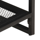 konsolbord 110x35x75 cm massivt genbrugstræ