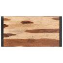 spisebord 120x60x75 cm massivt træ