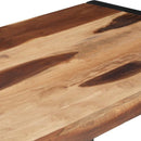 spisebord 120x60x75 cm massivt træ