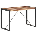 spisebord 120x60x75 cm massivt træ