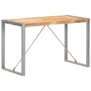 spisebord 120x60x75 cm massivt ru mangotræ
