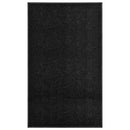 vaskbar dørmåtte 90x150 cm sort