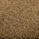 vaskbar dørmåtte 60x90 cm brun