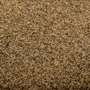 vaskbar dørmåtte 90x150 cm brun