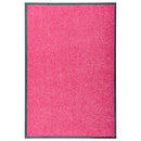 vaskbar dørmåtte 60x90 cm pink