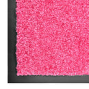 vaskbar dørmåtte 60x180 cm pink