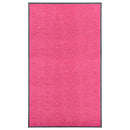 vaskbar dørmåtte 90x150 cm pink