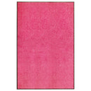 vaskbar dørmåtte 120x180 cm pink