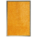 vaskbar dørmåtte 40x60 cm orange
