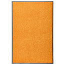 vaskbar dørmåtte 60x90 cm orange