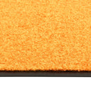 vaskbar dørmåtte 60x90 cm orange