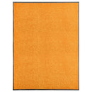 vaskbar dørmåtte 90x120 cm orange