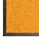 vaskbar dørmåtte 90x120 cm orange