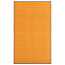 vaskbar dørmåtte 90x150 cm orange