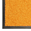 vaskbar dørmåtte 120x180 cm orange