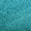 vaskbar dørmåtte 40x60 cm cyanblå
