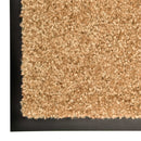 vaskbar dørmåtte 60x180 cm cremefarvet