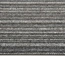 Tæppe 20 pcs Stribet antracit 50 x 50 cm 100% Polypropylen